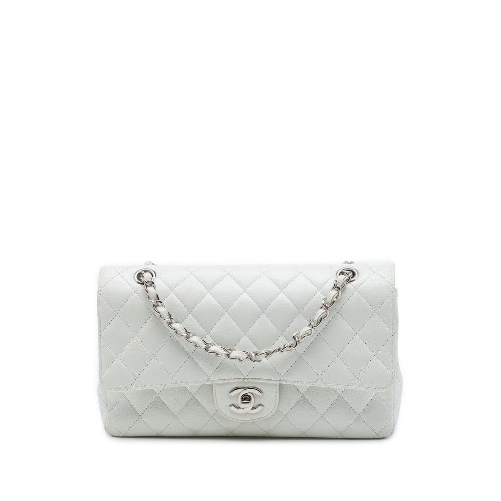 Pre-Loved Chanel Medium Classic Caviar Double Flap